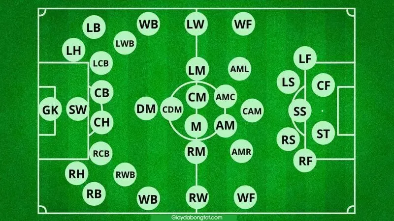 Định nghĩa SS là vị trí nào trong sơ đồ chiến thuật bóng đá