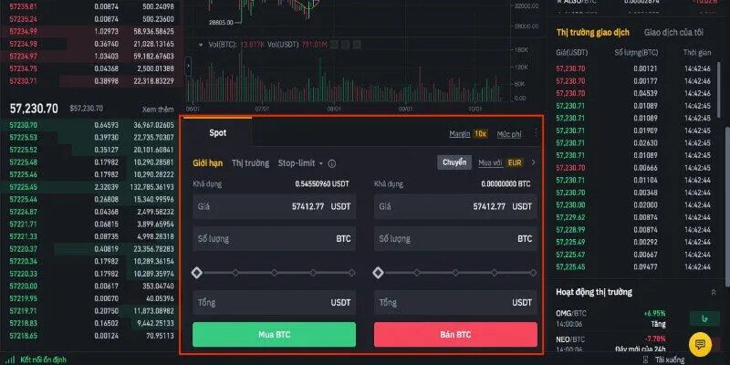 Hướng dẫn nạp rút USDT